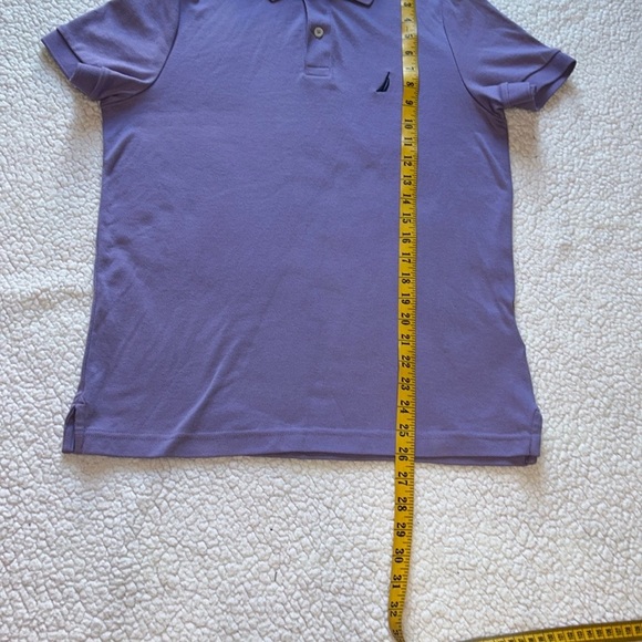 Náutica Men's bundle 2 Polo Shirts - Purple and tan - Picture 9 of 11